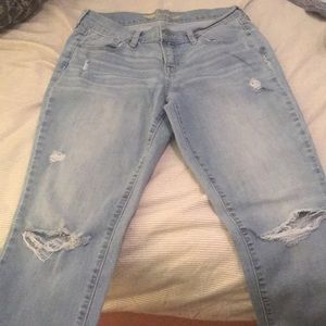 Light wash old navy jeans